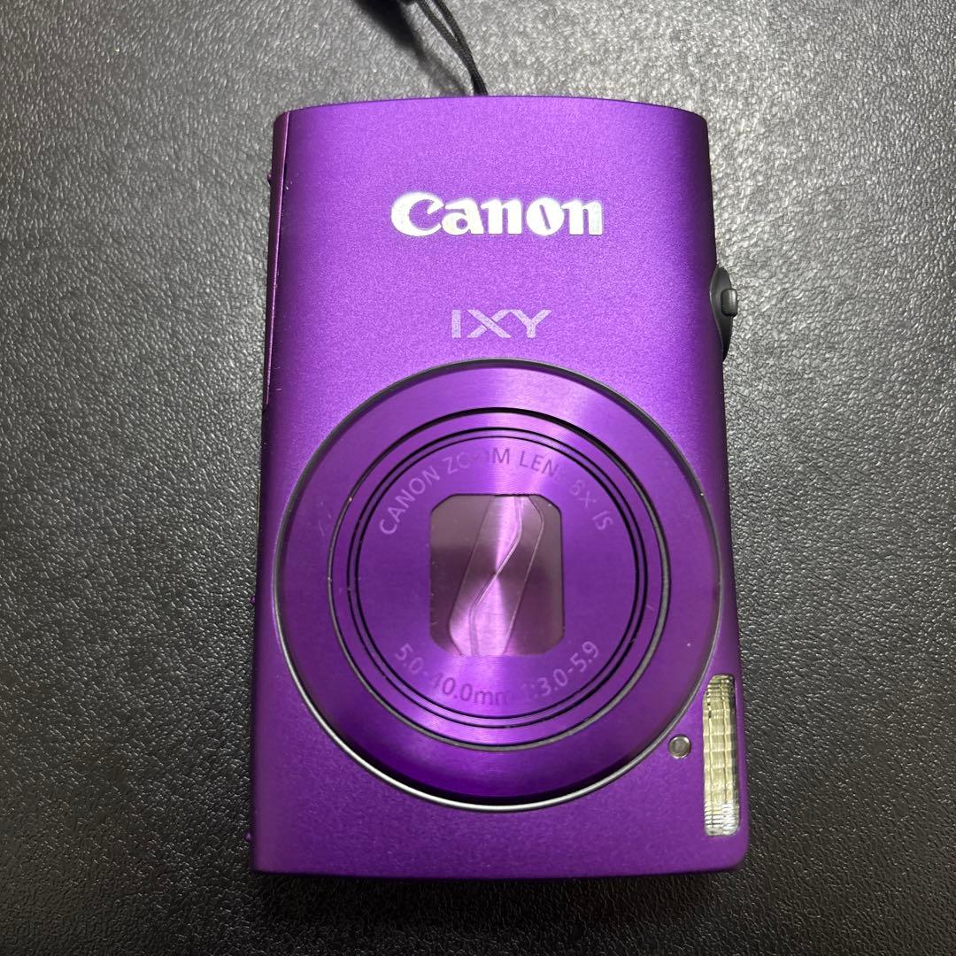 Canon IXY パープル デジタルカメラ