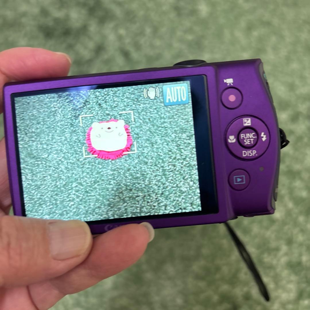 Canon IXY パープル デジタルカメラ