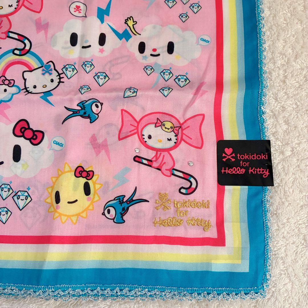 【未使用】トキドキ tokidoki ハローキティ ハンカチ