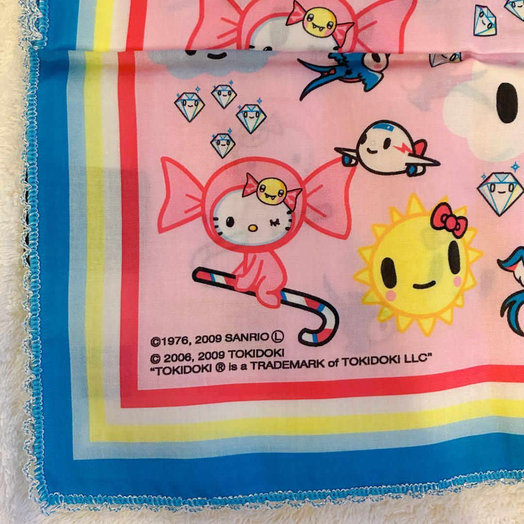 【未使用】トキドキ tokidoki ハローキティ ハンカチ