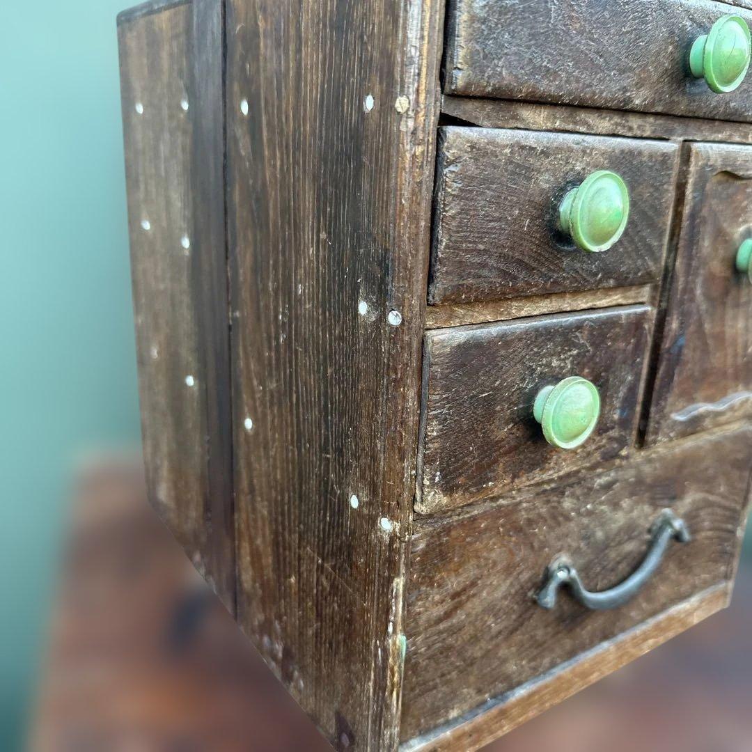 アンティーク　味があってとても素敵！木製 小引き出し