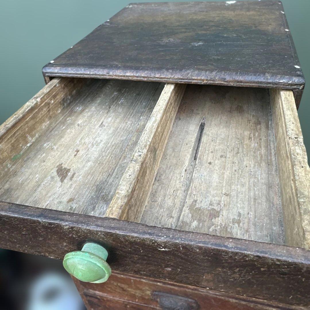 アンティーク　味があってとても素敵！木製 小引き出し