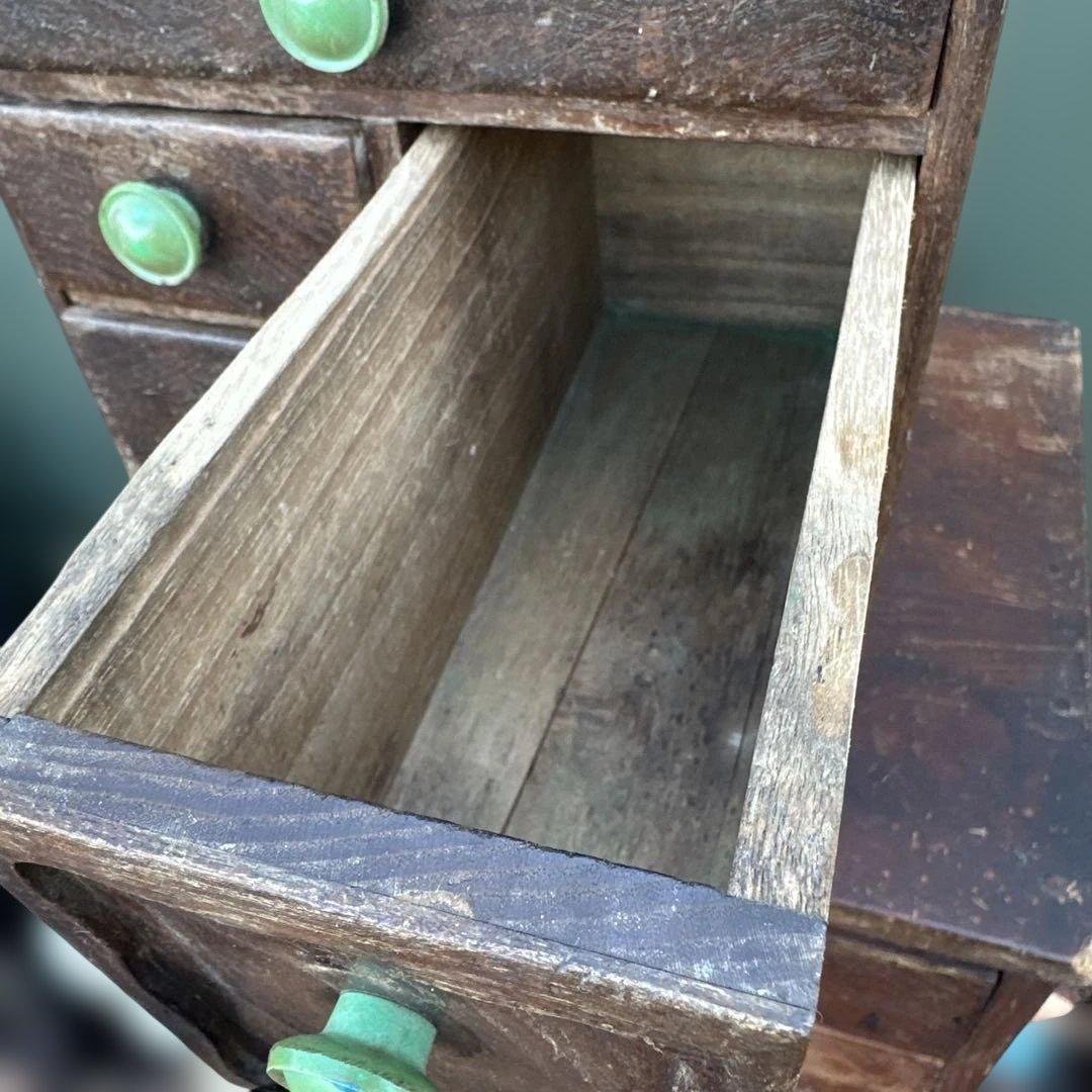 アンティーク　味があってとても素敵！木製 小引き出し