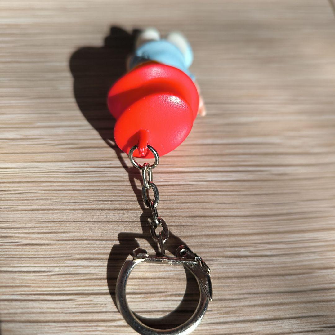 【激レア・製造不良品】モスバーガー モス坊や キーホルダー 昭和レトロ