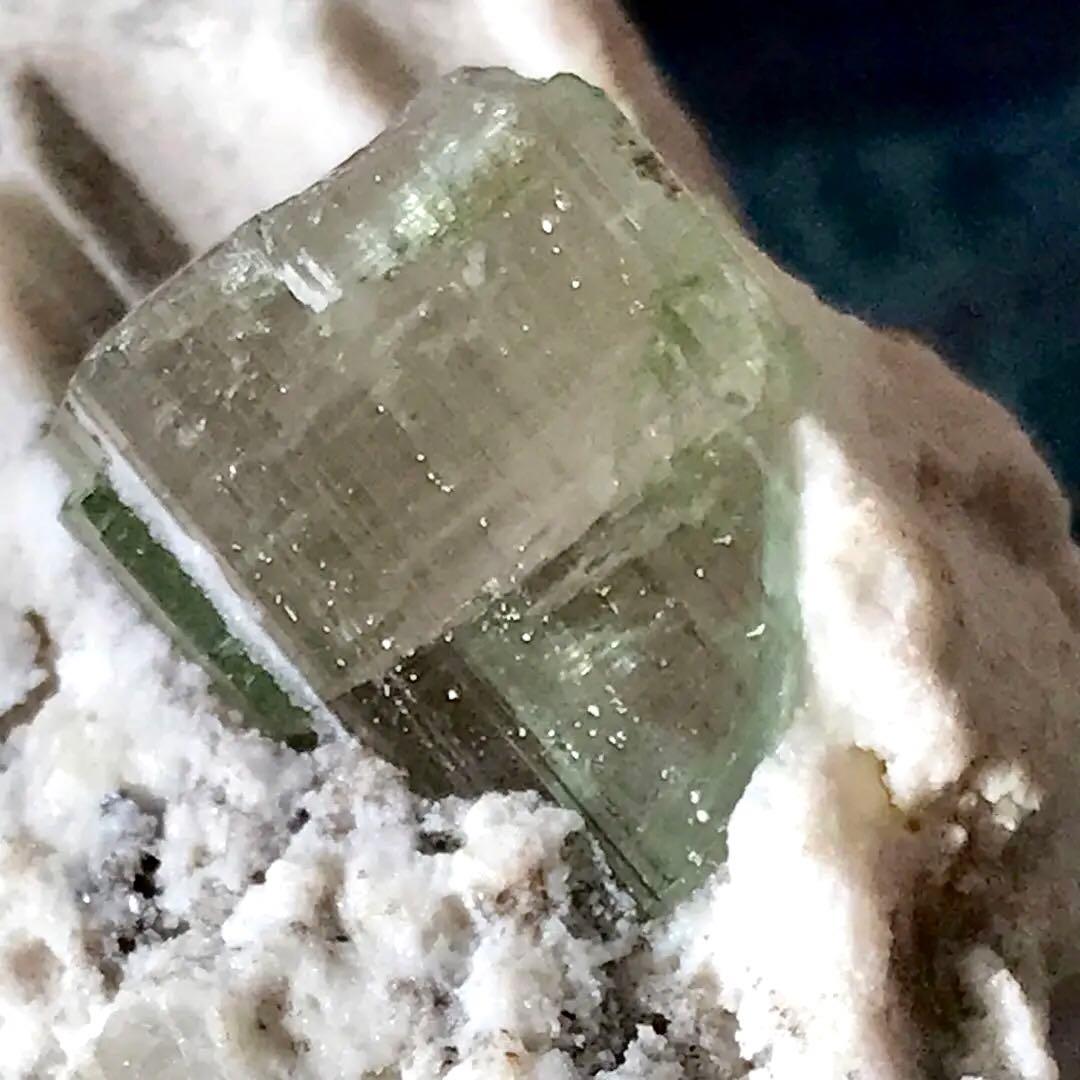 ウォーターメロントルマリン 原石 バイカラートルマリン トルマリン 鉱物標本