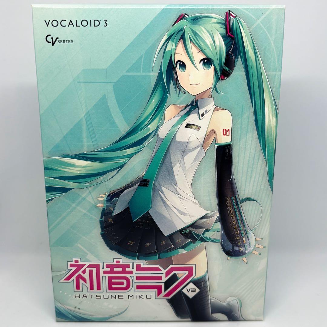 VOCALOID3 初音ミクV3 PCソフト◇シリアル使用済み