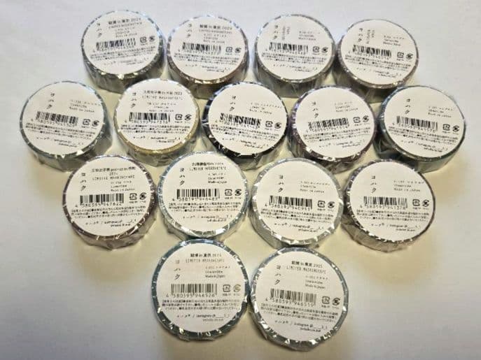 ヨハク マスキングテープ 15個まとめ売り 紙博 女子博 イベント限定①