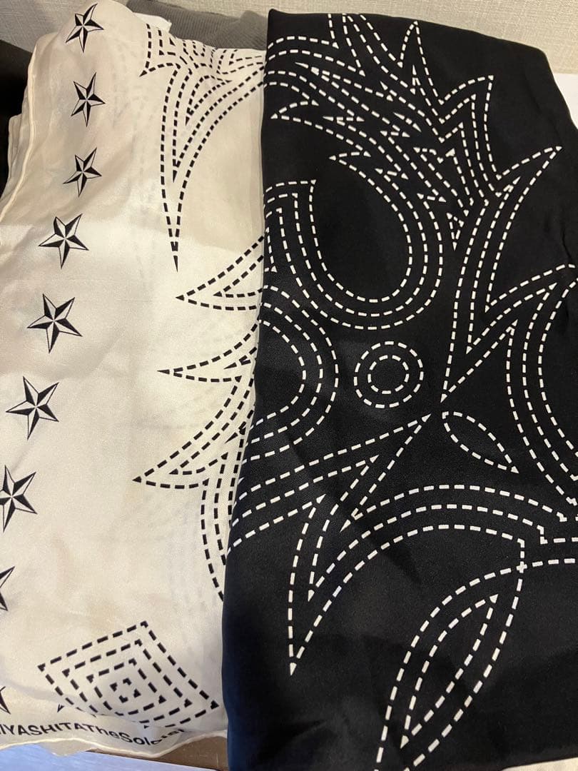 ソロイスト soloist 大判　シルク　ストール　スカーフ