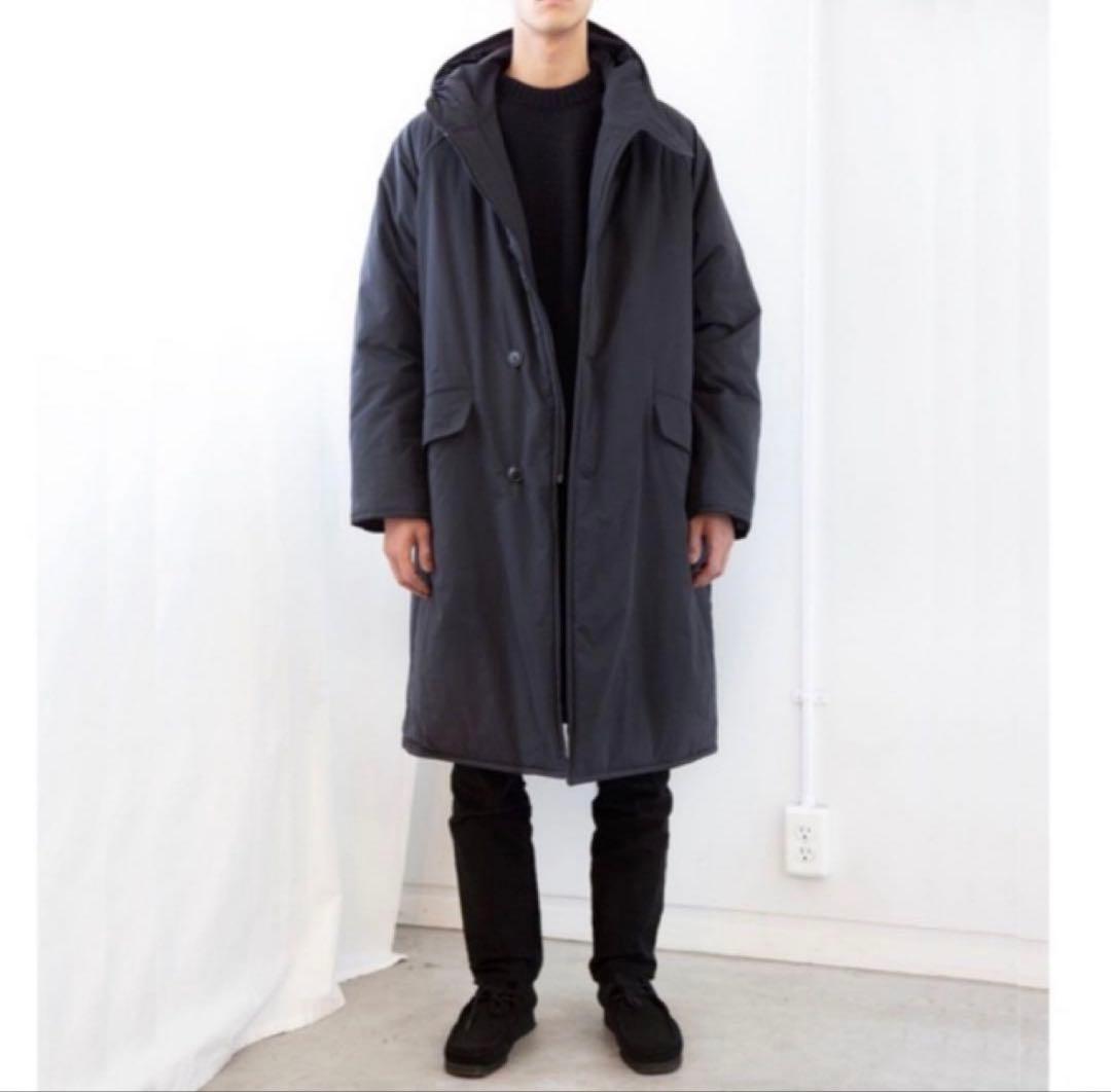 COMOLI インサレーション フーデッドコート サイズ2