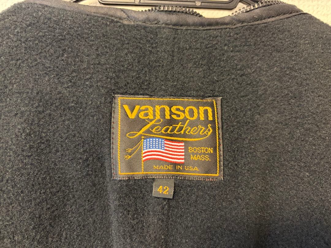 【希少美品】VANSON バンソン モデルB サイズ42