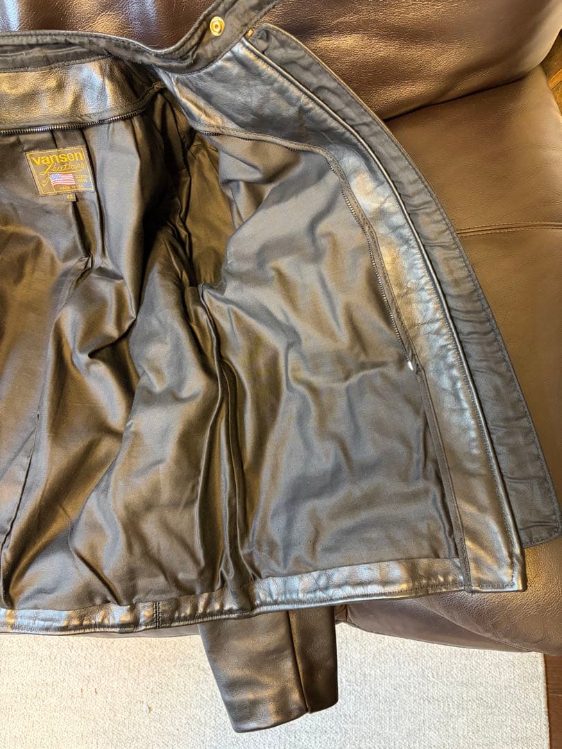 【希少美品】VANSON バンソン モデルB サイズ42