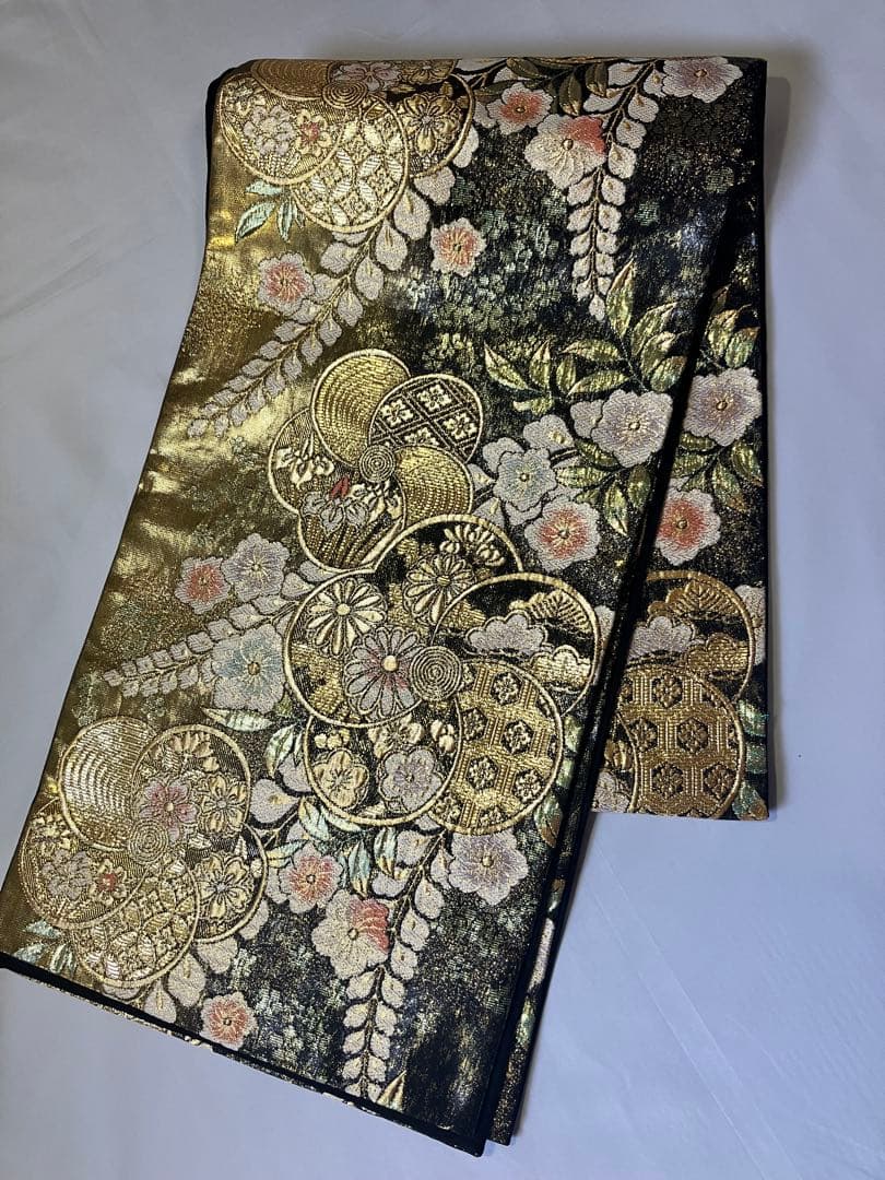 袋帯 桜 梅 藤 菊 杜若 辻が花 松 花紋 成人式