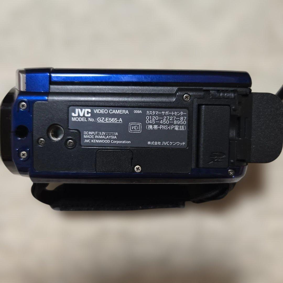 [再値下げ][美品]JVC Everio GZ-E565-A　ビデオカメラ