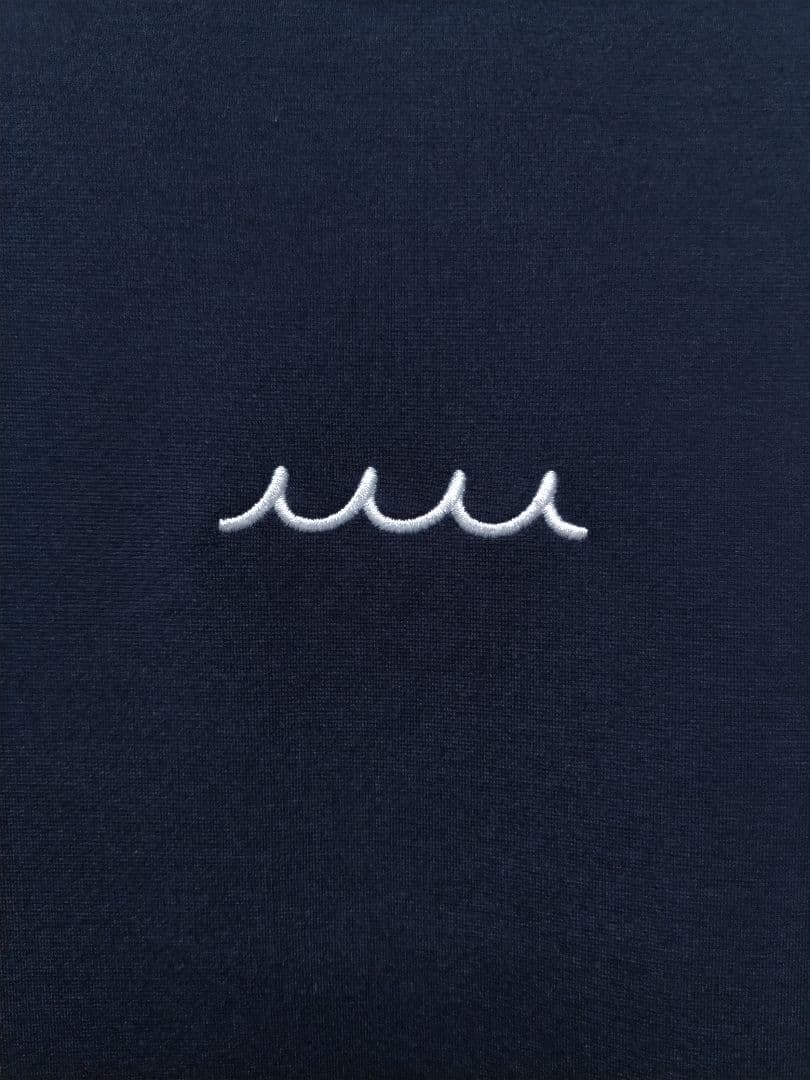 新品　ムータマリンゴルフ　モックネック　ネイビー　2