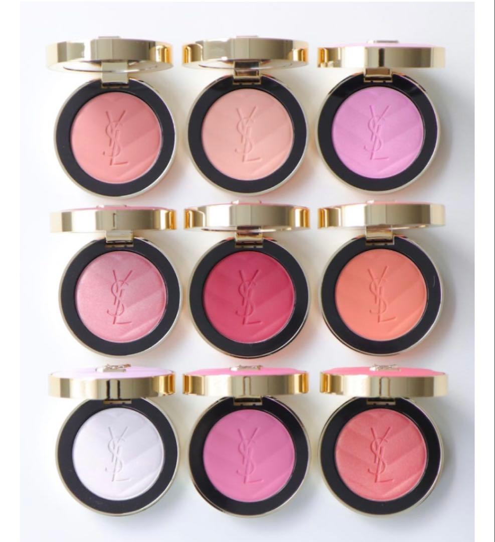 YSL メイクミーブラッシュパウダー6g #24 スアブサンストーン/サンプル付