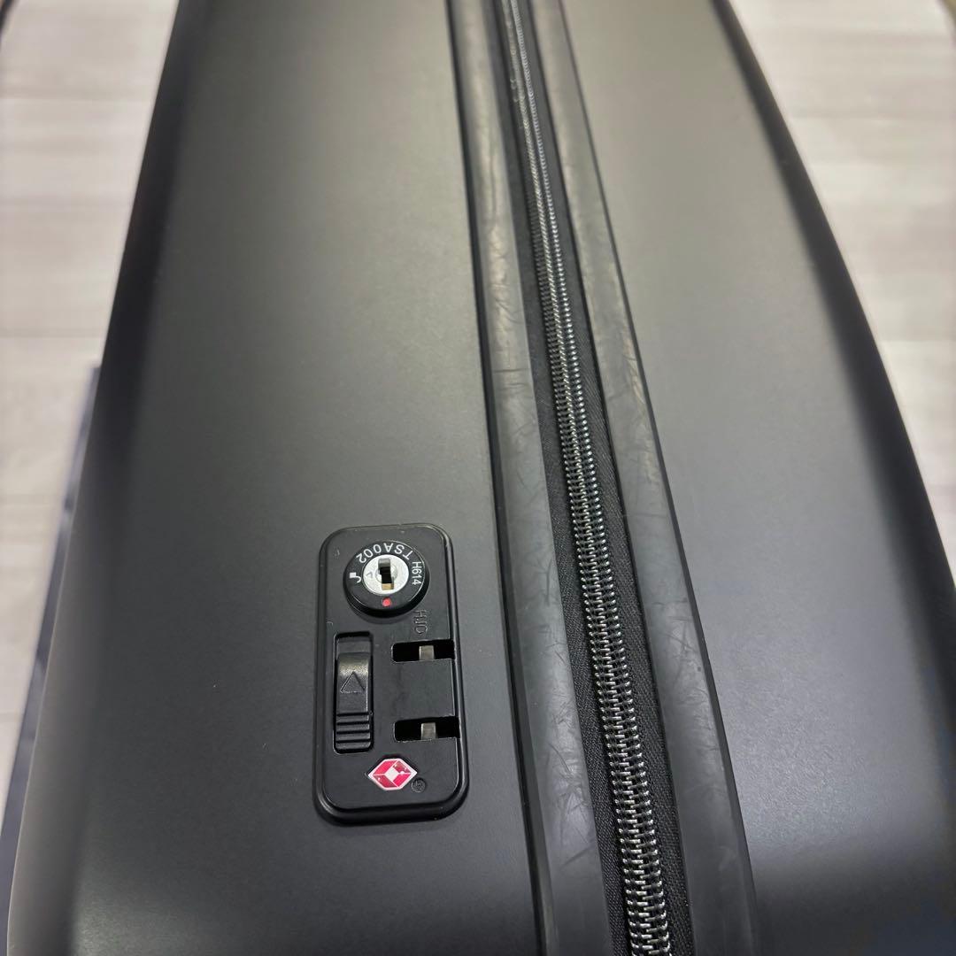 innovator INV48 スーツケース 軽量 マットブラック 38L