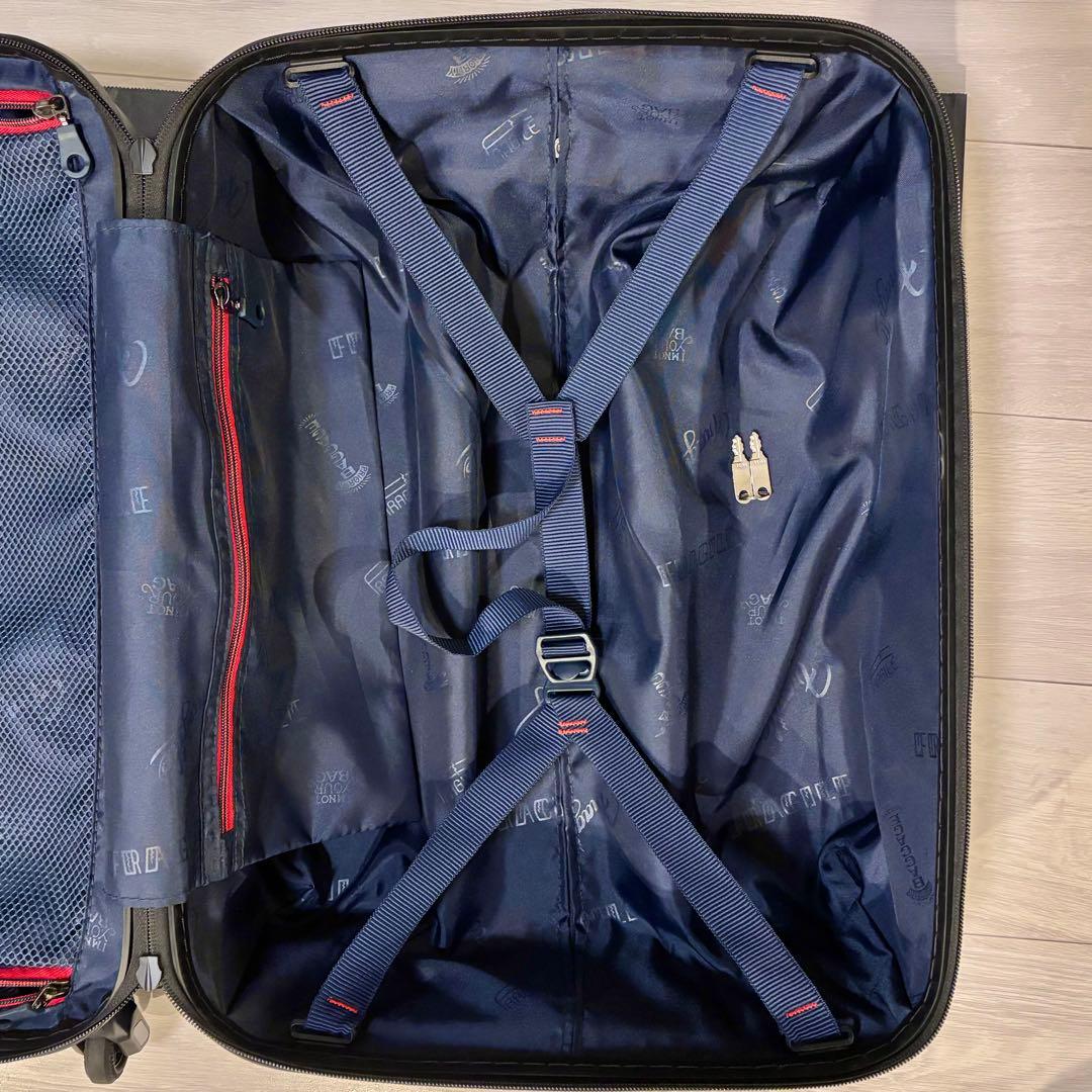 innovator INV48 スーツケース 軽量 マットブラック 38L