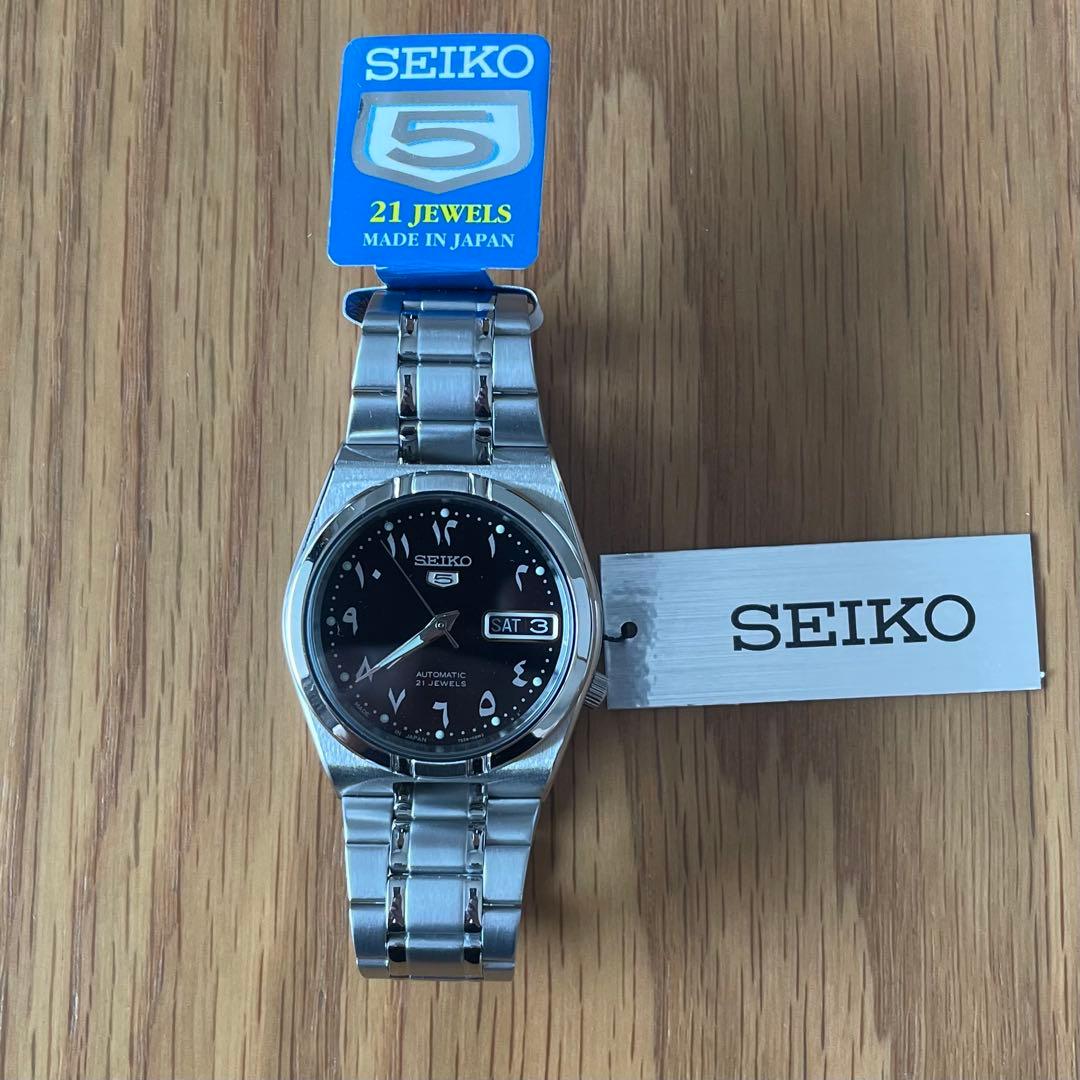 SEIKO5 セイコー5 アラビック文字盤