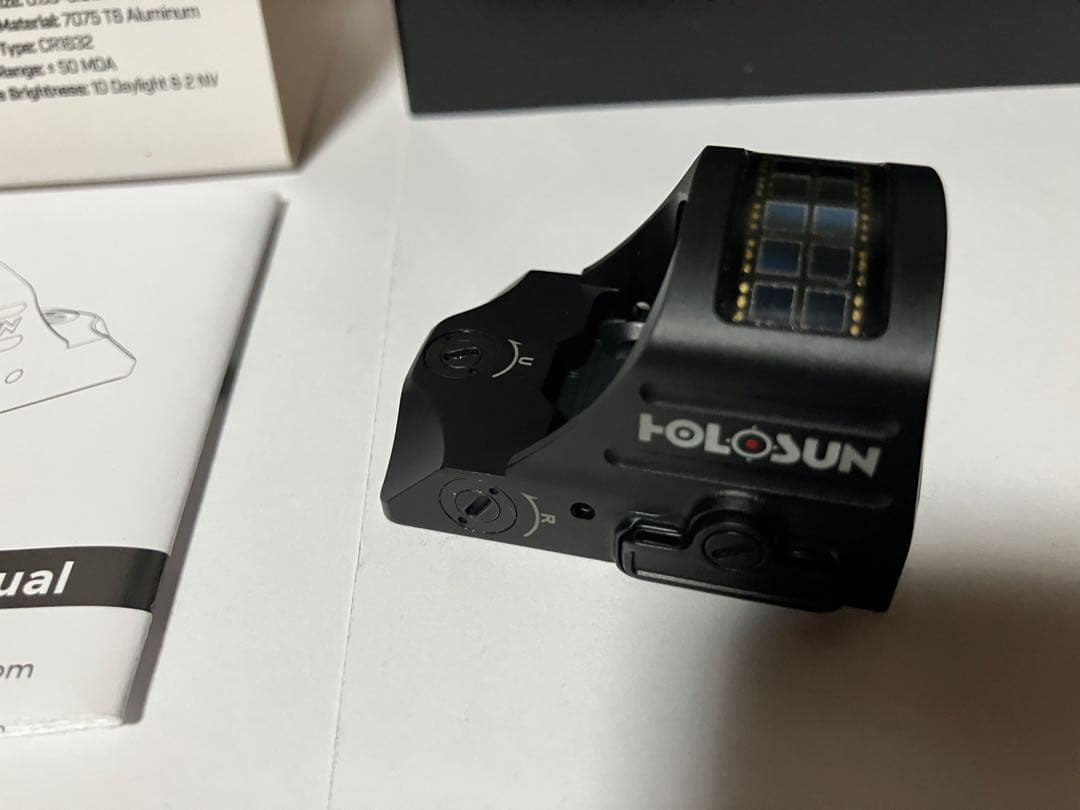 HOLOSUN ホロサンドットサイト　HS507C x2 ほぼ新品中古美品