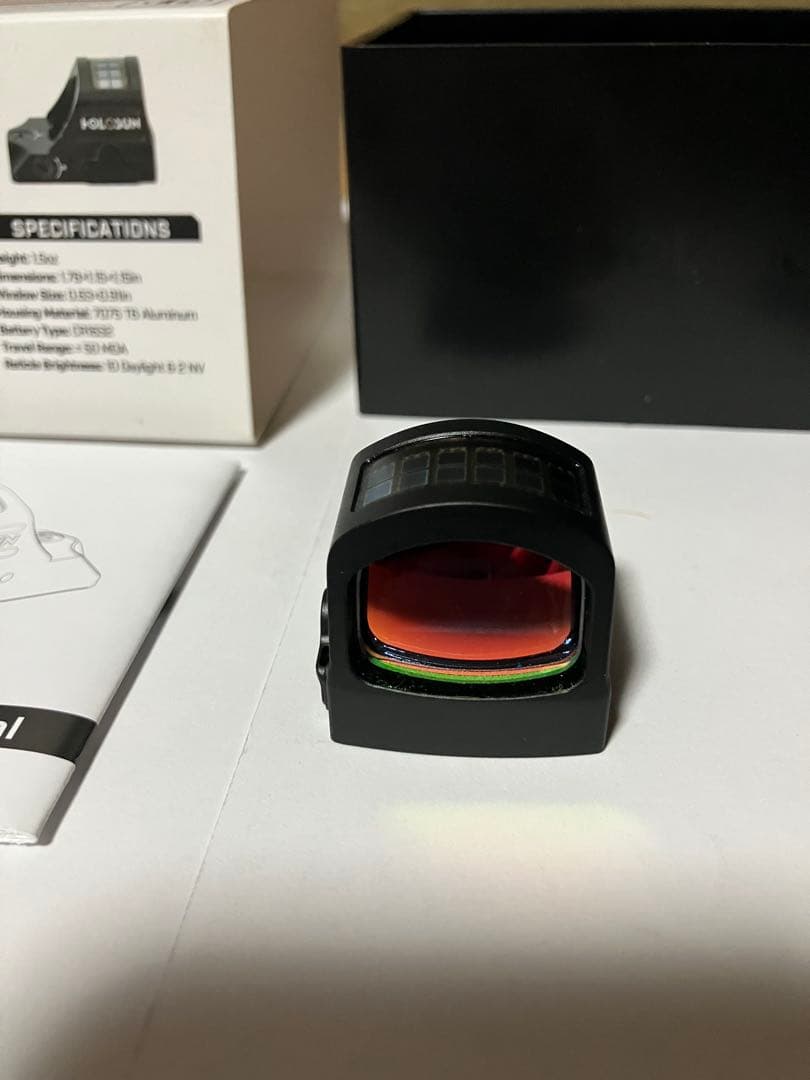 HOLOSUN ホロサンドットサイト　HS507C x2 ほぼ新品中古美品