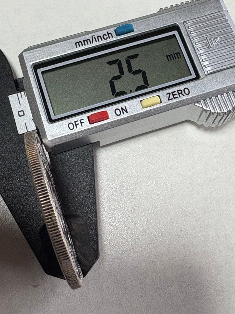 K*1様 【本物保証】一圓銀貨　丸銀左打　明治24年銘