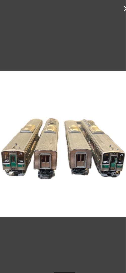 701系　仙台色　4両　ウェザリング品