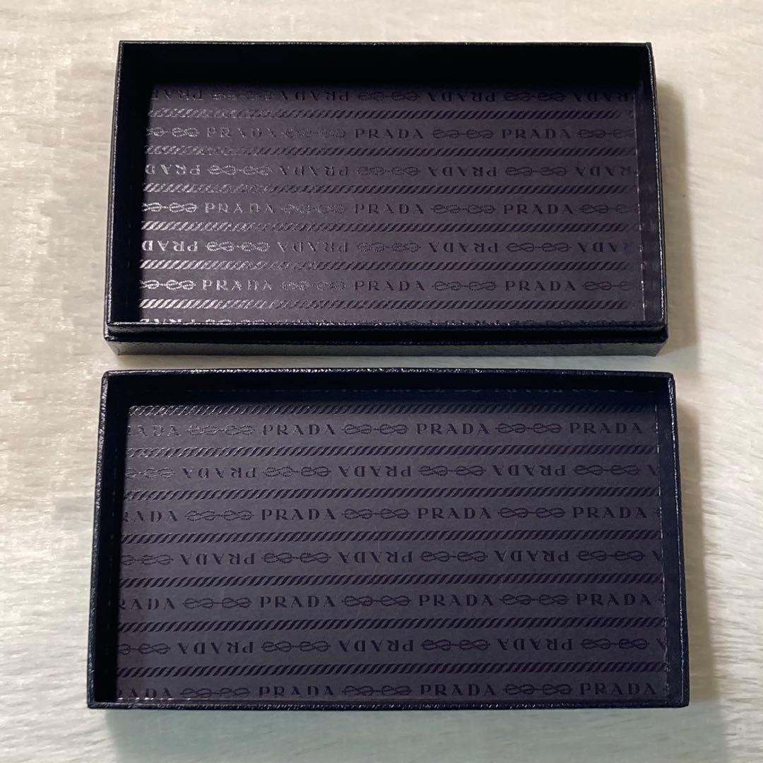 早い者勝ち　PRADA プラダ　長財布　二つ折り　サフィアーノ　橙　付属品