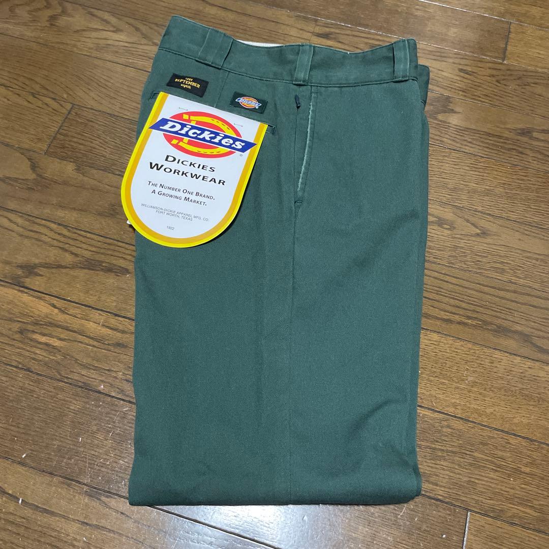 Dickies×九月八日　コブクロ　30×30 ユーズド加工グリーン