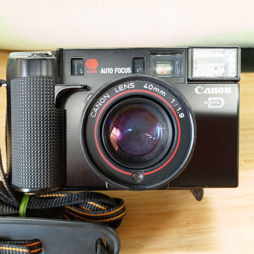 《TA1185》CANON オールドフィルムカメラ『AF35ML』ストラップ付き