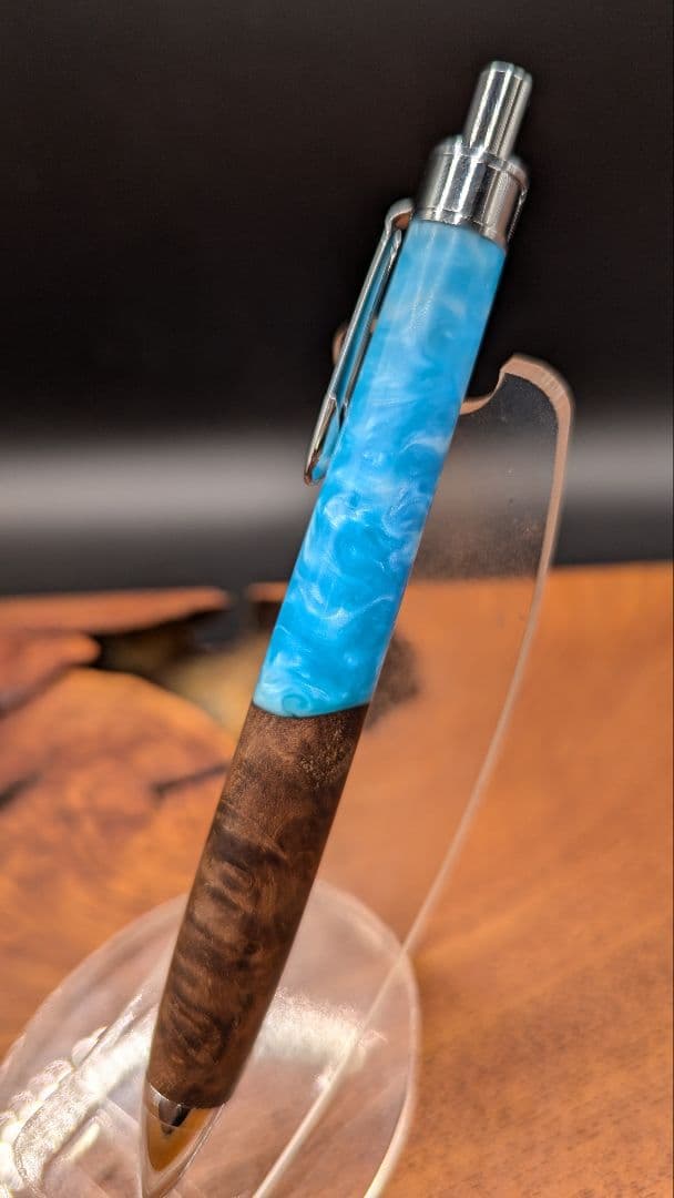 618ハイブリッドウッド　レジンウッド　木軸シャーペン　ボールペン