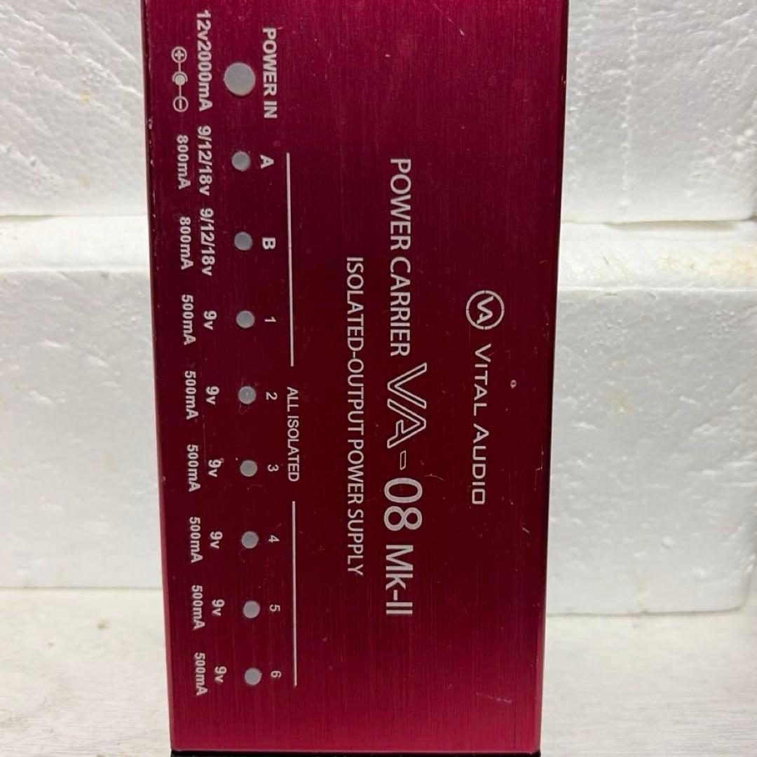 VITAL AUDIO VA-08 Mk-II（エフェクター用パワーサプライ）