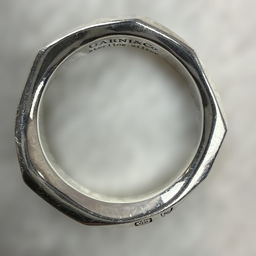 ガルニGARNI クロッケリーリング　シルバー925 約17号
