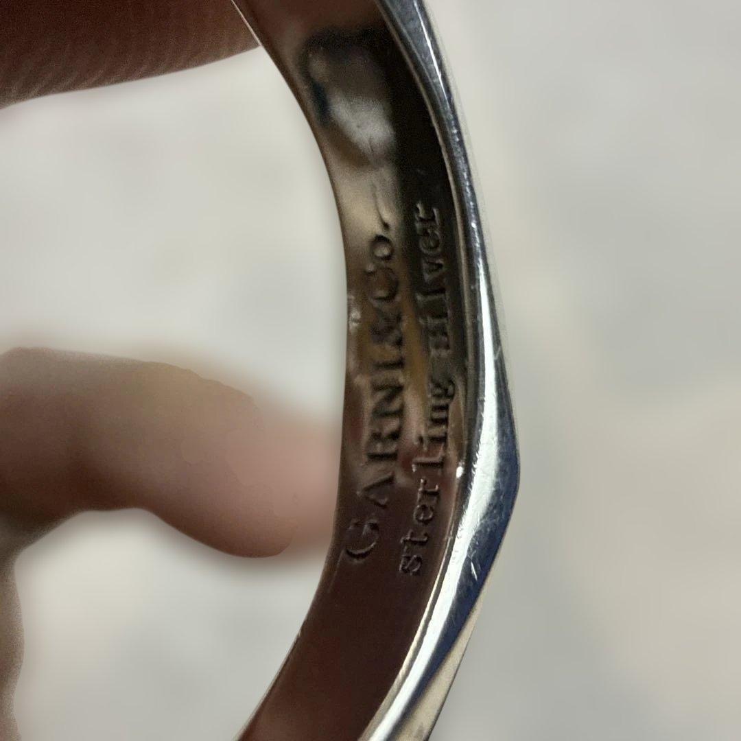 ガルニGARNI クロッケリーリング　シルバー925 約17号