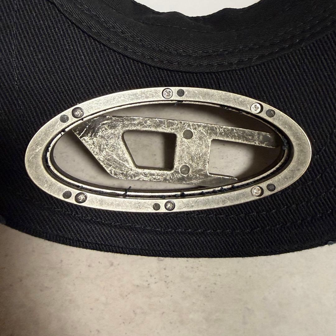 DIESEL ディーゼル C-BEAST-A1 ブラック メタルロゴ 正規品！