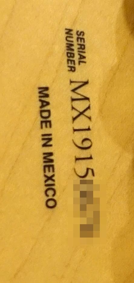 美品 実戦仕様 Fender Player Stratocaster MX 黒