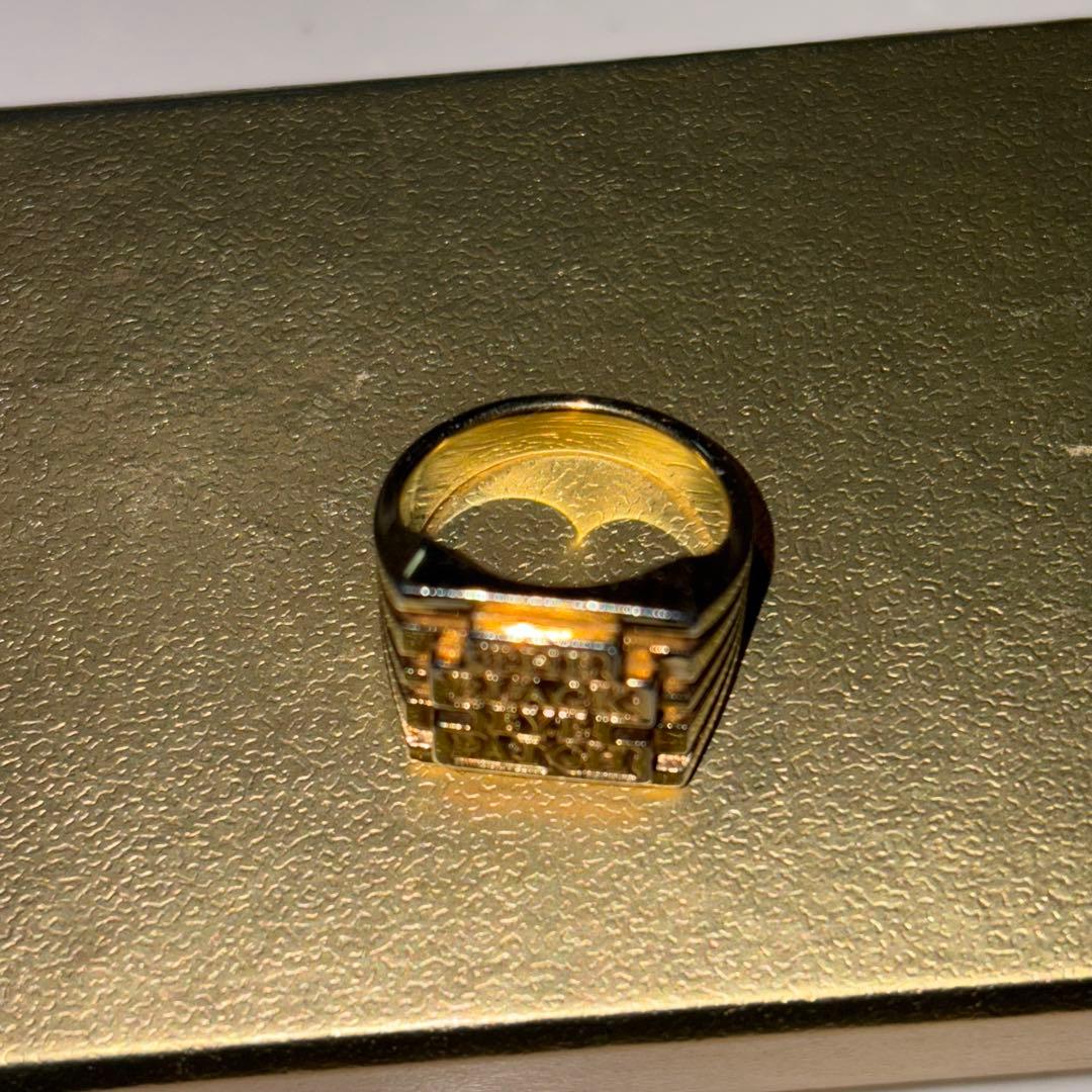 アクセサリー BlackEyepach OG LABEL PINKY RING GOLDOG