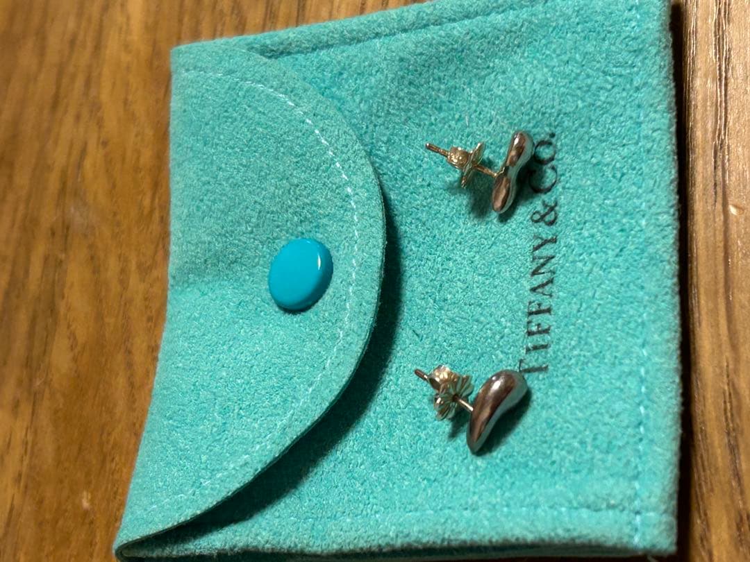 c372 美品　ティファニー　ティアドロップ　エルサ　ペレッティ　ピアス　925