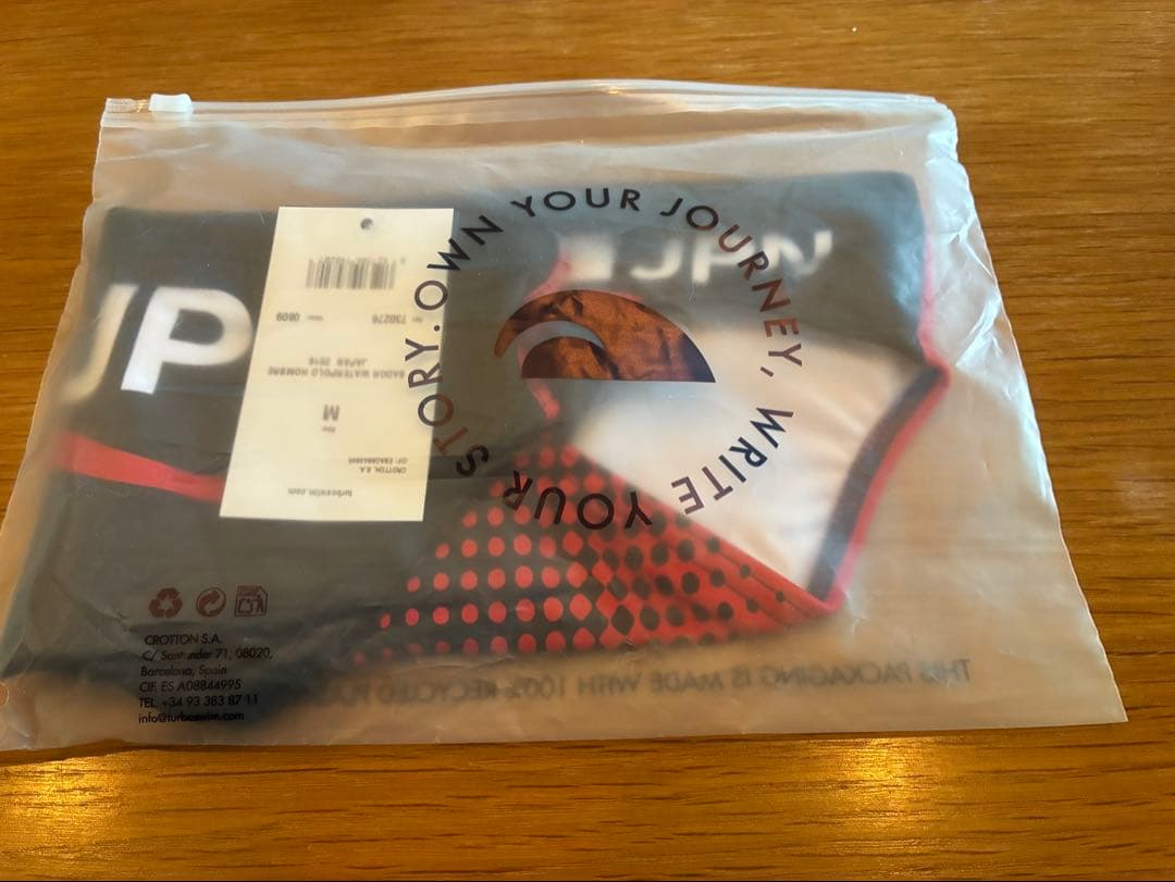 【新品】Turboメンズ水球用水着、Japanロゴ、Mサイズ