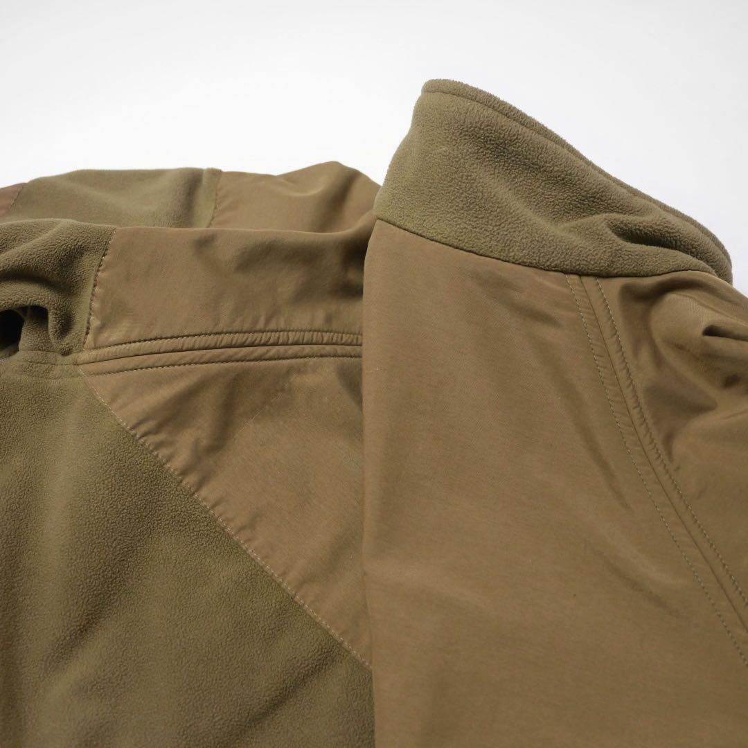 US NAVYミリタリーフリースジャケットECWCSライナーSコヨーテ米軍物レア