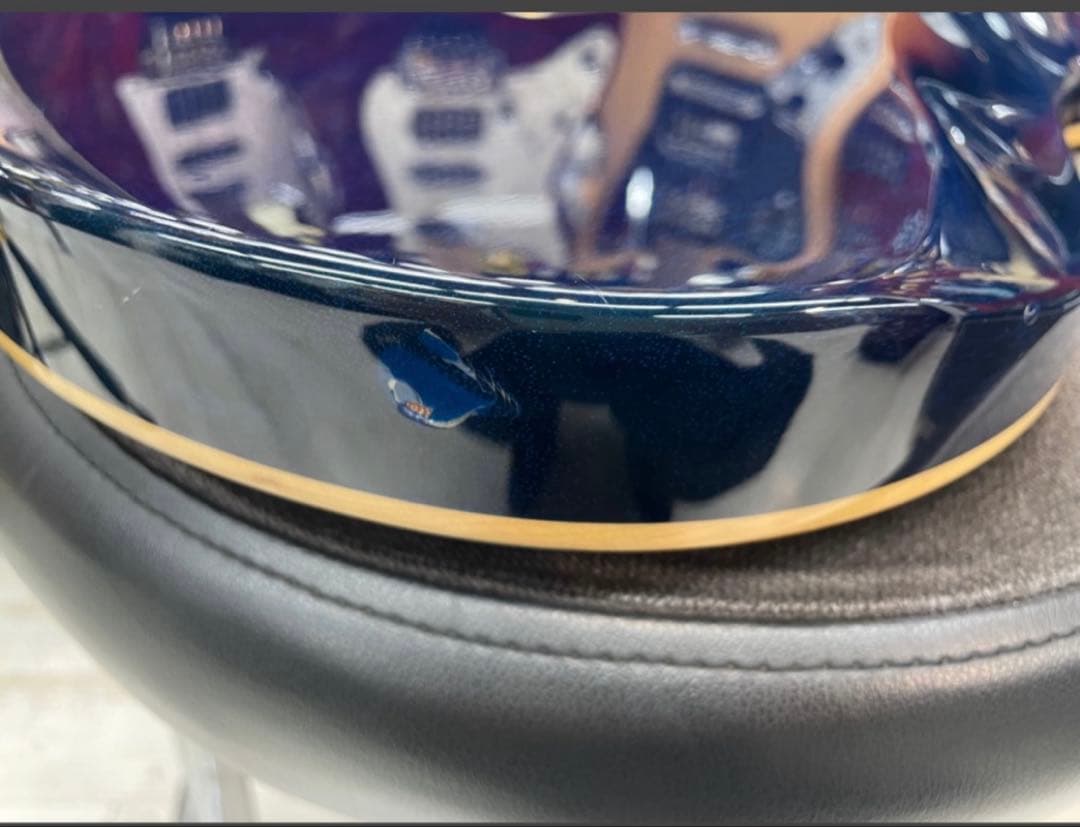 DEAN Hardtail Pro Tremolo Blue 中古