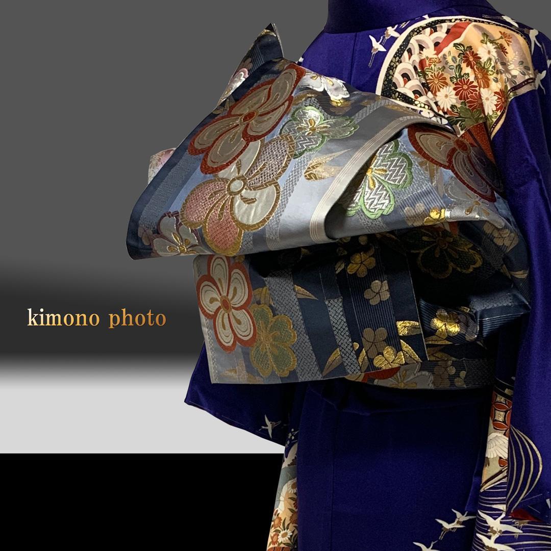 【未使用】正絹【極上逸品】振袖6点フルセット【金彩手描き 友禅染め】トールサイズ