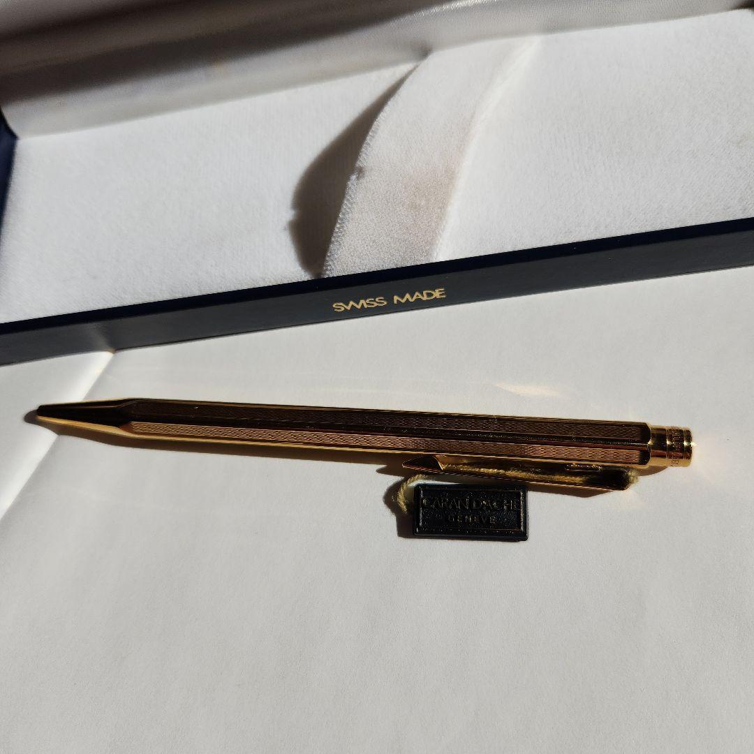 CARAN d'ACHE ボールペン 金メッキ