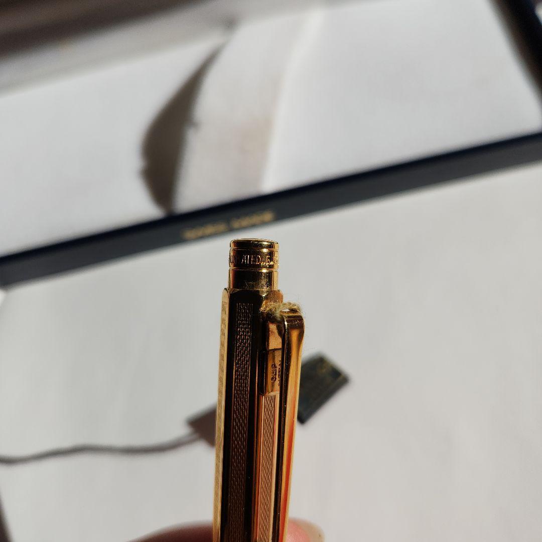 CARAN d'ACHE ボールペン 金メッキ