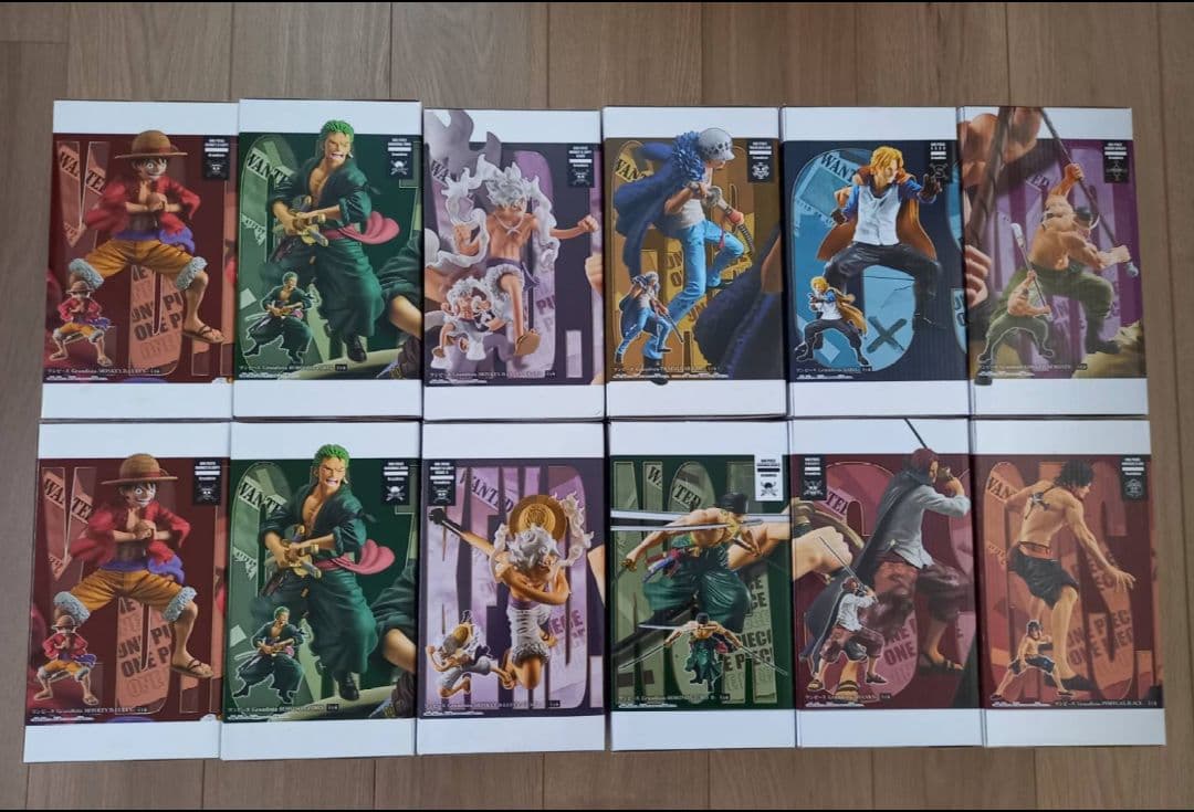 ワンピースgrandista12体セット