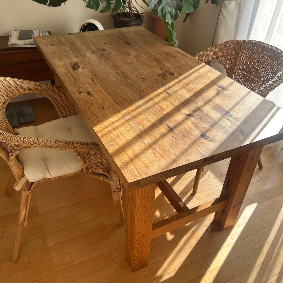 タイムセール！ダイニングテーブル 椅子セット(引き取り限定)