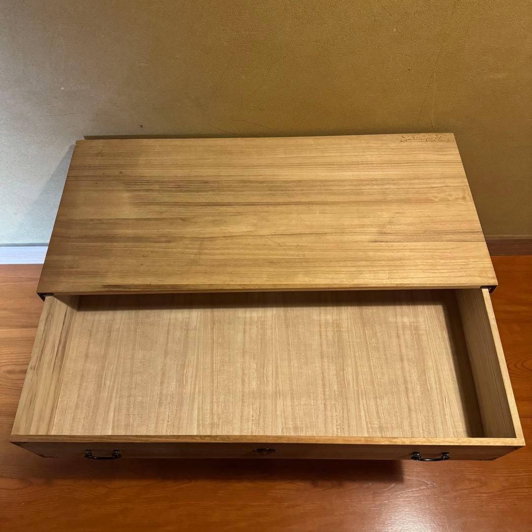 総桐箪笥｜防湿・防虫　和モダン　収納 レトロ タンス 3段　③