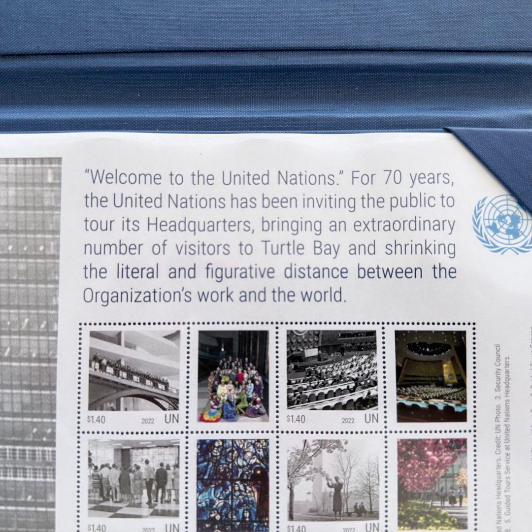 国際連合 70周年記念 切手セット