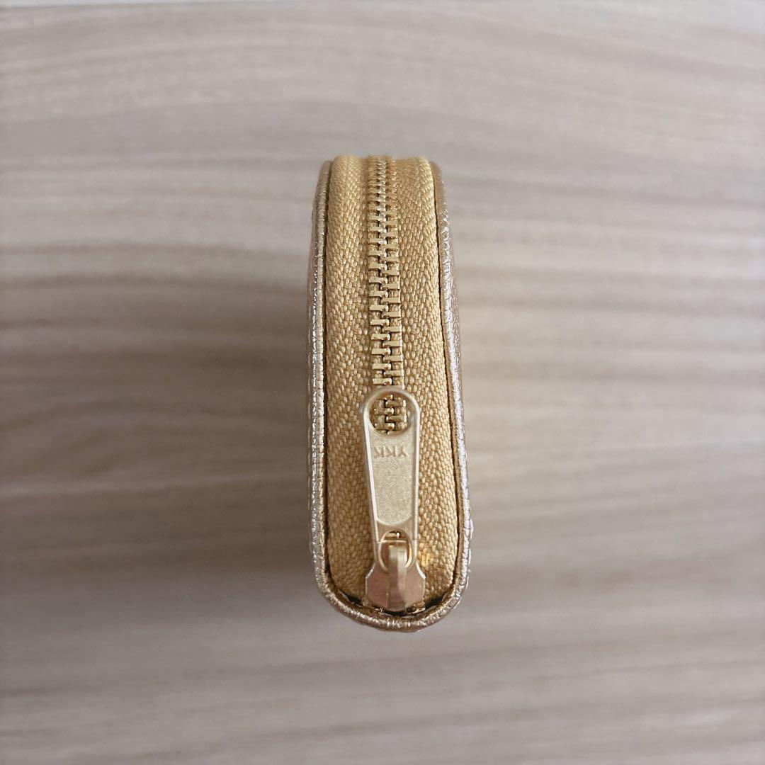 【未使用】 皇居財布 小銭入れ ケース ゴールド