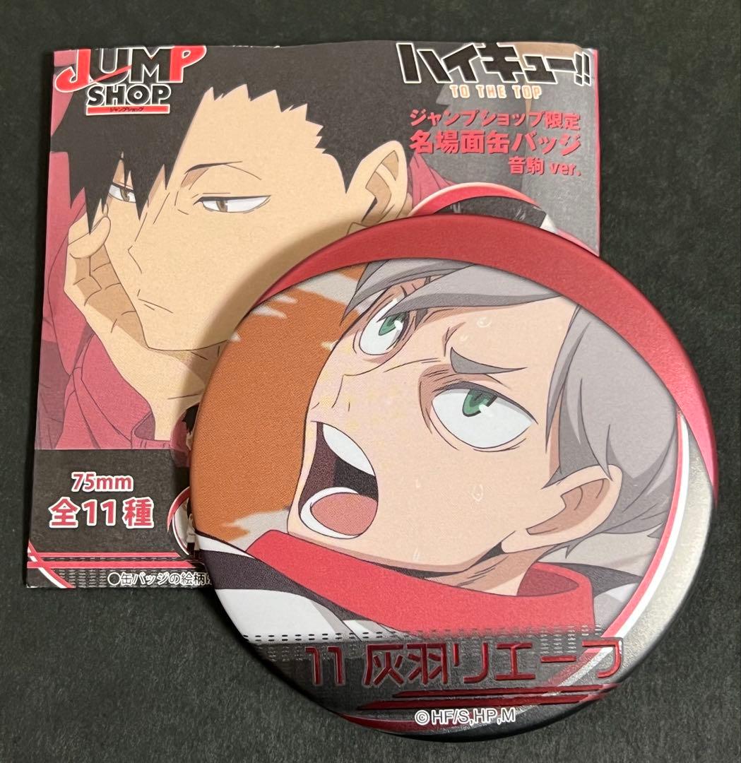 ハイキュー 名場面缶バッジ 音駒高校 孤爪研磨 黒尾 夜久 11種コンプリート