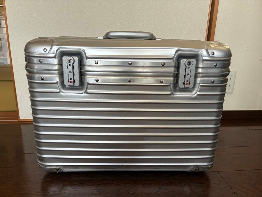 今週まで半額以下　廃盤　名作　二輪　リモワRIMOWA パイロット　トロリー